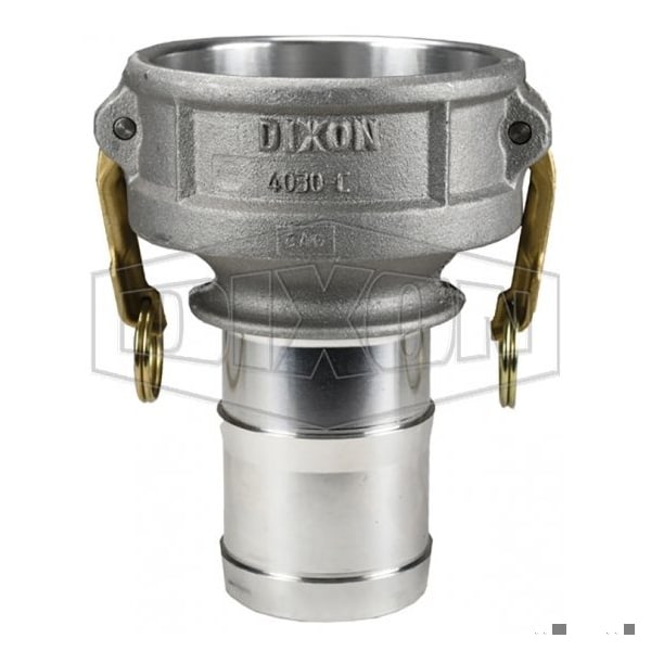 Dixon Type-C Cam and Groove Reducing Coupler, Female Coupler x Hose Shank End Style, Aluminum, Domestic 4030-C-AL - main